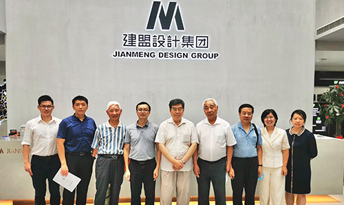 住建部科学技术项目课题组专家莅临永信贵宾会217考察指导